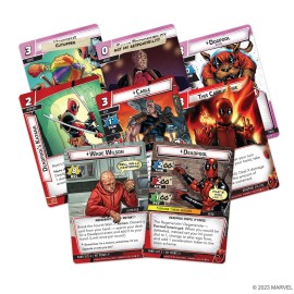Marvel Champions The Card Game Deadpool EXPANDED HERO PACK - Superhero Strategy Game, Cooperative Game for Kids and Adults, Ages 14+, 1-4 Players, 45-90 Minute Playtime, Made by Fantasy Flight Games Marvel Champions The Card Game Deadpool EXPANDED HERO PACK - Superhero Strategy Game, Cooperative Game for Kids and Adults, Ages 14+, 1-4 Players, 45-90 Minute Playtime, Made by Fantasy Flight Games