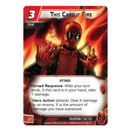 Marvel Champions The Card Game Deadpool EXPANDED HERO PACK - Superhero Strategy Game, Cooperative Game for Kids and Adults, Ages 14+, 1-4 Players, 45-90 Minute Playtime, Made by Fantasy Flight Games Marvel Champions The Card Game Deadpool EXPANDED HERO PACK - Superhero Strategy Game, Cooperative Game for Kids and Adults, Ages 14+, 1-4 Players, 45-90 Minute Playtime, Made by Fantasy Flight Games