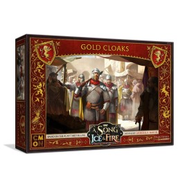 A Song of Ice and Fire Tabletop Miniatures Game Gold Cloaks Unit Box - Add Unparalleled Strength to Your Forces! Strategy Game, Ages 14+, 2+ Players, 45-60 Minute Playtime, Made by CMON A Song of Ice and Fire Tabletop Miniatures Game Gold Cloaks Unit Box - Add Unparalleled Strength to Your Forces! Strategy Game, Ages 14+, 2+ Players, 45-60 Minute Playtime, Made by CMON
