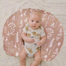 Little Jump Western Wild Flowers Nursing Pillow Cover Slipcover for Breastfeeding Pillows, Soft and Comfortable Safely Fits On Standard Infant Nursing Pillows (2 Pack Vintage Floral) Little Jump Western Wild Flowers Nursing Pillow Cover Slipcover for Breastfeeding Pillows, Soft and Comfortable Safely Fits On Standard Infant Nursing Pillows (2 Pack Vintage Floral)