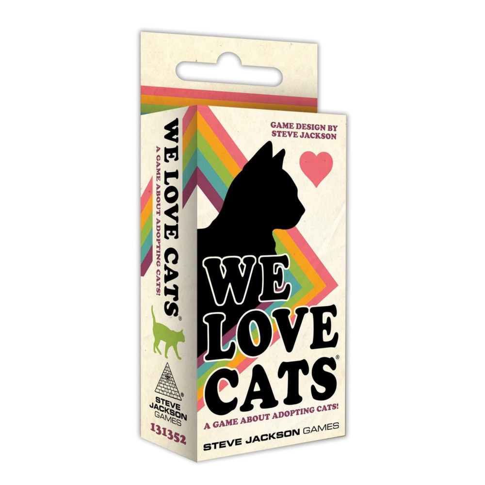 Steve Jackson Games We Love Cats | A Game About Adopting Cats! Steve Jackson Games We Love Cats | A Game About Adopting Cats!