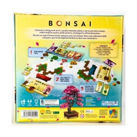 Bonsai by DV Games - Cultivate Your Perfect Bonsai Tile Placement Strategy Board Game, 40 Minutes of Playtme for Solo or Multiplayer, Up to 4 Players and Ages 10+