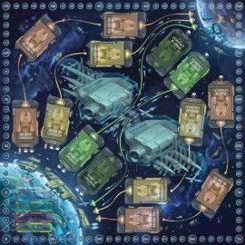 Dead Alive Games: Lunar Rush - Standard Edition - Euro-Style Board Game, Moon & Space, Resource Management, Worker Placement, Ages 14+, 1-4 Players