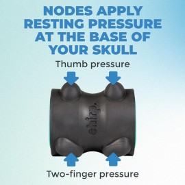 Chirp Wheel XR Massage Roller for Neck & Headache Relief - Rejuvenate Body, Spinal Care & Tension Through Thumb Pressure Release | High-Density Foam for Physical Therapy, 500lbs Capacity, 4 Mint