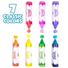 Tub Works Smooth Jumbo Bath Crayons Bath Toy | Nontoxic, Washable Bath Crayons for Toddlers & Kids | Unique Formula Draws Smoothly & Vividly on Wet & Dry Tub Walls | Large, Easy-Grip Bathtub Crayons Tub Works Smooth Jumbo Bath Crayons Bath Toy | Nontoxic, Washable Bath Crayons for Toddlers & Kids | Unique Formula Draws Smoothly & Vividly on Wet & Dry Tub Walls | Large, Easy-Grip Bathtub Crayons