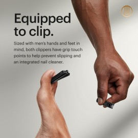 MANSCAPED Shears 3.0, 5-Piece Precision Mens Nail Grooming Travel Kit, Stainless Steel Manicure Set with Fingernail & Toenail Clippers, Nail File, Slant Tip Tweezers, Cuticle Scissors, Travel Case MANSCAPED Shears 3.0, 5-Piece Precision Mens Nail Grooming Travel Kit, Stainless Steel Manicure Set with Fingernail & Toenail Clippers, Nail File, Slant Tip Tweezers, Cuticle Scissors, Travel Case