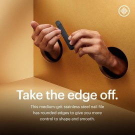 MANSCAPED Shears 3.0, 5-Piece Precision Mens Nail Grooming Travel Kit, Stainless Steel Manicure Set with Fingernail & Toenail Clippers, Nail File, Slant Tip Tweezers, Cuticle Scissors, Travel Case MANSCAPED Shears 3.0, 5-Piece Precision Mens Nail Grooming Travel Kit, Stainless Steel Manicure Set with Fingernail & Toenail Clippers, Nail File, Slant Tip Tweezers, Cuticle Scissors, Travel Case