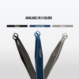 [Premium Hand-Made] Tweezers for women facial hair - Round tip Tweezers, Eyebrow Tweezers, 304 Surgical-grade Stainless Steel for Safety, Precision tweezers, Facial Hair Tweezers for Men & Women