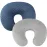 Dot Nursing Pillow Cover Set 2 Pack Nursing Pillow Slipcovers, Ultra Soft Compatible with Boppy Pillow,Standard Pillow for Baby Boy Girl Grey Navy