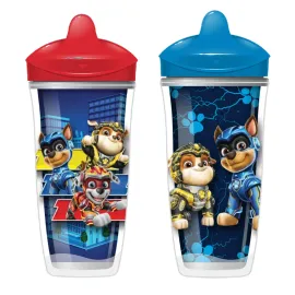 Playtex Baby Sipsters Stage 3 PAW Patrol Spout Cups, Spill-Proof, Leak-Proof, Break-Proof - Red & Blue, 9 Oz, 2 Count Playtex Baby Sipsters Stage 3 PAW Patrol Spout Cups, Spill-Proof, Leak-Proof, Break-Proof - Red & Blue, 9 Oz, 2 Count