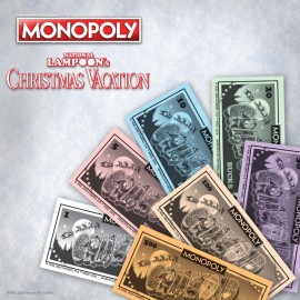 Monopoly National Lampoons Christmas Vacation, Featuring Themed Tokens Squirrel, Egg Nog Glass, Chainsaw & More, 2-6 Players, Ages 15+, Play Time 60+, Officially Licensed National Lampoons Board Game Monopoly National Lampoons Christmas Vacation, Featuring Themed Tokens Squirrel, Egg Nog Glass, Chainsaw & More, 2-6 Players, Ages 15+, Play Time 60+, Officially Licensed National Lampoons Board Game