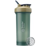 BlenderBottle Classic V2 Shaker Bottle Perfect for Protein Shakes and Pre Workout, 4-Ounce, Full Color Tan
