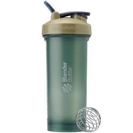 BlenderBottle Classic V2 Shaker Bottle Perfect for Protein Shakes and Pre Workout, 4-Ounce, Full Color Tan