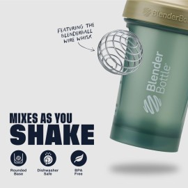 BlenderBottle Classic V2 Shaker Bottle Perfect for Protein Shakes and Pre Workout, 4-Ounce, Full Color Tan BlenderBottle Classic V2 Shaker Bottle Perfect for Protein Shakes and Pre Workout, 4-Ounce, Full Color Tan