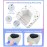 UV Light for Nails, HUGMAPLE Cordless UV Nail Lamp for Gel Nails 72W, Rechargeable Diamond LED Nail Dryer with 5 Timer Setting,Touch Control & Auto Sensor, Fast Nail Light Curing Lamp for Salon & Home
