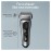 Braun Series 8 Electric Razor for Men, with 4+1 Shaving Elements & Precision Long Hair Trimmer, Close & Gentle Even on Dense Beards, Wet & Dry Electric Razor with 60min Runtime, 8517s Galvano Silver