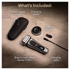 Braun Series 9 9517s PRO+ Electric Razor for Men, 5 Pro Shave Elements & Precision Long Hair ProTrimmer, Charging Stand, Brauns Best for Smooth Skin, Wet & Dry Electric Razor with 60min Runtime Braun Series 9 9517s PRO+ Electric Razor for Men, 5 Pro Shave Elements & Precision Long Hair ProTrimmer, Charging Stand, Brauns Best for Smooth Skin, Wet & Dry Electric Razor with 60min Runtime