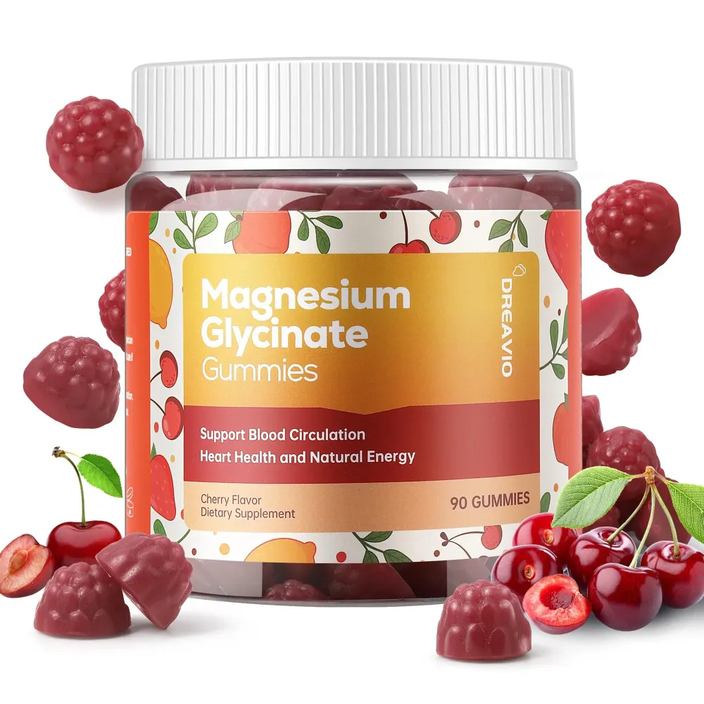 DREAVIO 90 Count Magnesium Glycinate Gummies 400mg w/Ashwagandha Supplement - Sugar Free Zinc Magnesium Glycinate Supplement Ashwagandha Gummies for Adults DREAVIO 90 Count Magnesium Glycinate Gummies 400mg w/Ashwagandha Supplement - Sugar Free Zinc Magnesium Glycinate Supplement Ashwagandha Gummies for Adults
