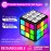 Xinbeiya Rechargeable Game Handheld Cube - 15 Fun Brain & Memory Game with Score Screen - Christmas Easter Birthday Gifts for Boys Girls Ages 6-12+ Years Old - Toy Gift Idea for Kids Teens (Black)