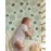 Blissful Diary Muslin Crib Sheets for Girl Boy, Boho Neutral Soft Cotton Baby Sheet for 52\'\'x28\'\' Standard Crib Mattress, 2 Pack(Monstera&Dark Green)