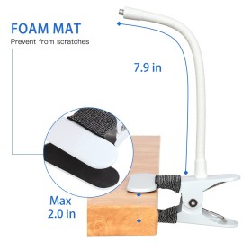 Flexible Baby Monitor Mount Compatible with HelloBaby HB65/HB6550/HB6558/HB66/HB248,ANMEATE SM935E/SM650 Baby Monitor,Baby Camera Mount,Baby Monitor Clip Mount Without Tools or Wall Damage Flexible Baby Monitor Mount Compatible with HelloBaby HB65/HB6550/HB6558/HB66/HB248,ANMEATE SM935E/SM650 Baby Monitor,Baby Camera Mount,Baby Monitor Clip Mount Without Tools or Wall Damage