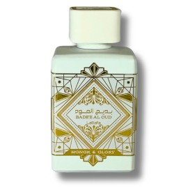 Lattafa Bade\'e Al Oud Honor & Glory - Fruity, Vanilla, Warm Spicy, Woody - Eau de Parfum Long-Lasting Fragrance for Unisex, 3.40 Ounce / 100 ml