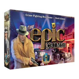Tiny Epic Crimes | Murder Mystery & Deduction Board Game for Adults & Teens | 1-4 Players, 30-60 Min | Featuring The Decoder System