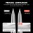 ZERNBER Pointed Tweezers for women Facial hair, NO Gaps Precision Tweezers for Eyebrows, Chin Hair?Ingrown Hair, Splinters, Glass Removal?Silver?