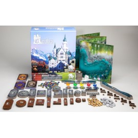Castles of Mad King Ludwig Expansions 2nd Edition by Bezier Games, Strategy Board Game