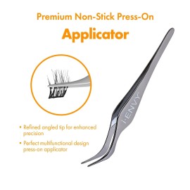 i-ENVY Press&Go Nonstick Cluster Lash Applicator, Premium Nonstick Coating, Multifunctional Curve Design, Precise Grip i-ENVY Press&Go Nonstick Cluster Lash Applicator, Premium Nonstick Coating, Multifunctional Curve Design, Precise Grip
