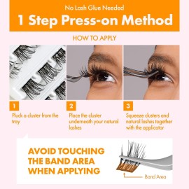 i-ENVY Press&Go Nonstick Cluster Lash Applicator, Premium Nonstick Coating, Multifunctional Curve Design, Precise Grip i-ENVY Press&Go Nonstick Cluster Lash Applicator, Premium Nonstick Coating, Multifunctional Curve Design, Precise Grip