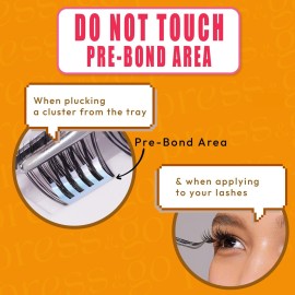 i-ENVY Press&Go Nonstick Cluster Lash Applicator, Premium Nonstick Coating, Multifunctional Curve Design, Precise Grip i-ENVY Press&Go Nonstick Cluster Lash Applicator, Premium Nonstick Coating, Multifunctional Curve Design, Precise Grip
