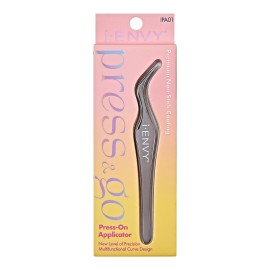 i-ENVY Press&Go Nonstick Cluster Lash Applicator, Premium Nonstick Coating, Multifunctional Curve Design, Precise Grip i-ENVY Press&Go Nonstick Cluster Lash Applicator, Premium Nonstick Coating, Multifunctional Curve Design, Precise Grip