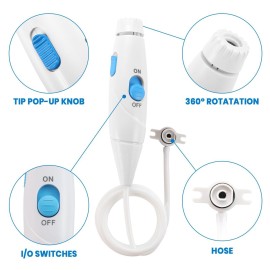 Replacement Hose & Handle Parts for Waterpik Aquarius Water Flosser (WP-660 & WP-670 Series) Replacement Hose & Handle Parts for Waterpik Aquarius Water Flosser (WP-660 & WP-670 Series)