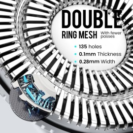 YIRISO Electric Razor for Men, Mens Electric Shavers, Wet & Dry Shaver with Pop-up Trimmer, USB-C Rechargeable Waterproof Portable Shaver with LCD Display/Travel Organizer/Travel Lock Ideal Men Gift YIRISO Electric Razor for Men, Mens Electric Shavers, Wet & Dry Shaver with Pop-up Trimmer, USB-C Rechargeable Waterproof Portable Shaver with LCD Display/Travel Organizer/Travel Lock Ideal Men Gift