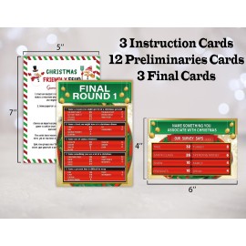 TCJIU Christmas Friendly Feud Quiz,Christmas Friendly Feud Game,Shower Games,Trivia Games for Family,Fall Winter Family Feud Style Game,I7 TCJIU Christmas Friendly Feud Quiz,Christmas Friendly Feud Game,Shower Games,Trivia Games for Family,Fall Winter Family Feud Style Game,I7