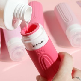 CHEODIN Travel Bottles for Toiletries, 5 Pack TSA Approved Travel Size Containers, 3oz Leak Proof Refillable Travel Accessories for Shampoo Conditioner, BPA Free Travel Bottles with Toiletry Bag CHEODIN Travel Bottles for Toiletries, 5 Pack TSA Approved Travel Size Containers, 3oz Leak Proof Refillable Travel Accessories for Shampoo Conditioner, BPA Free Travel Bottles with Toiletry Bag