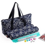 usamjtable American Mahjong Set 166 Tiles 4 All in One Pusher Rack Combo (Phoenix Blue)