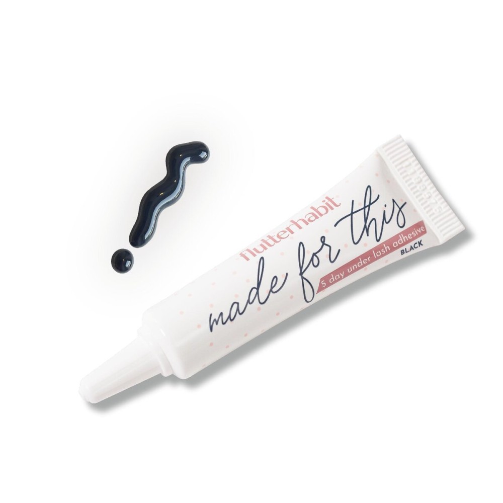 FlutterHabit Made for This Adhesive Lash Glue for Eyelash Extensions - Your Ultimate All-Day Hold Lash Cluster Glue for Effortless, Stunning, and Long-Lasting Eyelashes - All-in-one Lash Glue FlutterHabit Made for This Adhesive Lash Glue for Eyelash Extensions - Your Ultimate All-Day Hold Lash Cluster Glue for Effortless, Stunning, and Long-Lasting Eyelashes - All-in-one Lash Glue