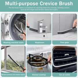 Crevice Cleaning Brush, Multifunctional Hard-Bristled Gap Scrub Brush, 2025 New Multifunctional Gap Cleaning Brush Tool, Dead Corners Brushes for Bathroom Kitchen Tiles Window Door Slots, 3pcs Crevice Cleaning Brush, Multifunctional Hard-Bristled Gap Scrub Brush, 2025 New Multifunctional Gap Cleaning Brush Tool, Dead Corners Brushes for Bathroom Kitchen Tiles Window Door Slots, 3pcs