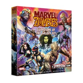 Marvel Zombies: A Zombicide Game - Guardians of The Galaxy - Fight The Undead Threat in The Depths of Space! Cooperative Strategy Game, Ages 14+, 1-6 Players, 90 Minute Playtime, Made by CMON CMON Marvel Zombies: A Zombicide Game - Guardians of The Galaxy - Fight The Undead Threat in The Depths of Space! Cooperative Strategy Game, Ages 14+, 1-6 Players, 90 Minute Playtime, Made by CMON CMON