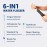 Puur Smile Professional Water Flosser - Advanced Dental Care for a Healthier Mouth, Gum, and Teeth - IPX7 Waterproof Oral Irrigator | 7 Replacement Tips, Travel-Friendly, Rechargeable - Oral Hygiene