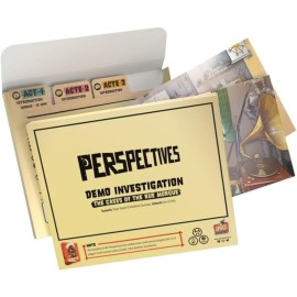 Space Cowboys Perspectives (Orange Box) - Mystery Game, Cooperative Storytelling Game for Kids and Adults, Ages 12+, 2-6 Players, 90 Minute Playtime, Made Space Cowboys Perspectives (Orange Box) - Mystery Game, Cooperative Storytelling Game for Kids and Adults, Ages 12+, 2-6 Players, 90 Minute Playtime, Made
