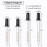 4 Pack, 1 mL Glass Eye Dropper with Measurement - Long & Short, Bent & Straight Tip Calibrated Glass Medicine Droppers, Accurate Dose Pipette Dropper for Essential Oils, Feeding, Ear, Lab, Health Care