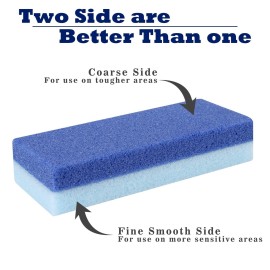 6 Pack Foot Pumice Stone for Feet Callus Remover, EWAGOA Pedicure Tools for Feet, Foot Exfoliator and Foot Scrubber Dead Skin Remover Cracked Heel Repair (6-Blue) 6 Pack Foot Pumice Stone for Feet Callus Remover, EWAGOA Pedicure Tools for Feet, Foot Exfoliator and Foot Scrubber Dead Skin Remover Cracked Heel Repair (6-Blue)