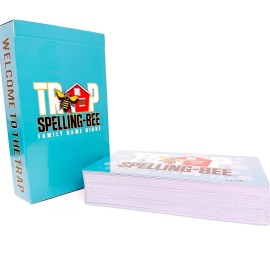 Trap Spelling Bee Volume 1 Card Game | Family and Friend Gatherings, Adult Game Night and Family Fun Urban Culture Slang and Ebonics Words Party Game