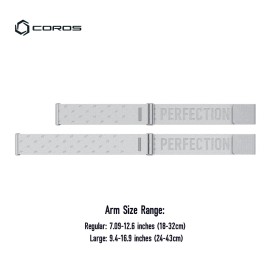 COROS Heart Rate Monitor, Comfort, Easy to wear, Auto-wear Detection, Advanced Sensor, Precise Data, Bluetooth, 38 Hours Battery Life, Connects up to 3 Devices at Once, for Run and Bike-Grey COROS Heart Rate Monitor, Comfort, Easy to wear, Auto-wear Detection, Advanced Sensor, Precise Data, Bluetooth, 38 Hours Battery Life, Connects up to 3 Devices at Once, for Run and Bike-Grey
