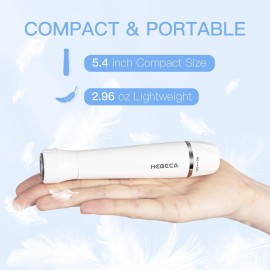 HEBECA Nose Hair Trimmer for Women and Men, 3-in-1 Electric Facial Hair Removal Rechargeable Portble Waterproof Face Shaver Razor for Nose Ear Eyebrow Peach-Fuzz Lips Chin FT3001 HEBECA Nose Hair Trimmer for Women and Men, 3-in-1 Electric Facial Hair Removal Rechargeable Portble Waterproof Face Shaver Razor for Nose Ear Eyebrow Peach-Fuzz Lips Chin FT3001