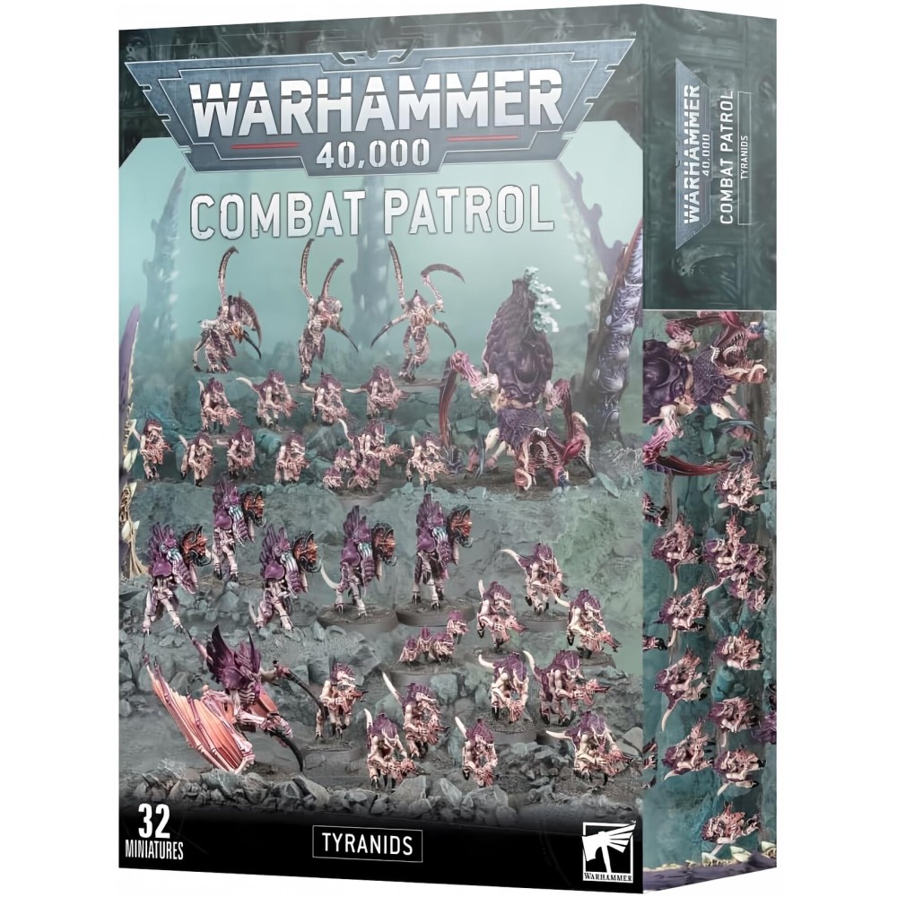 Games Workshop - Warhammer 40K TYRANIDS Combat Patrol: Tabletop Game, Miniature Wargame, Age 14+, Teen, Adult