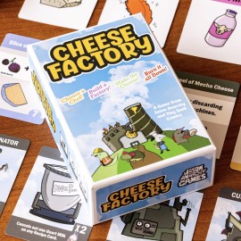 Cheese Factory Card Game | Tiny Snek Comics | 2 to 4 Players | Entry Level Engine Building Game | Silly, Casual Card Game Cheese Factory Card Game | Tiny Snek Comics | 2 to 4 Players | Entry Level Engine Building Game | Silly, Casual Card Game